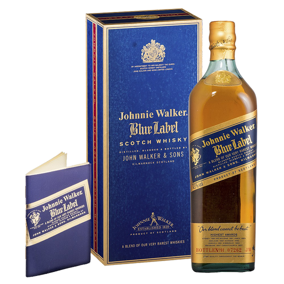 Johnnie Walker Blue Label Coffin Box 750mL Old Style